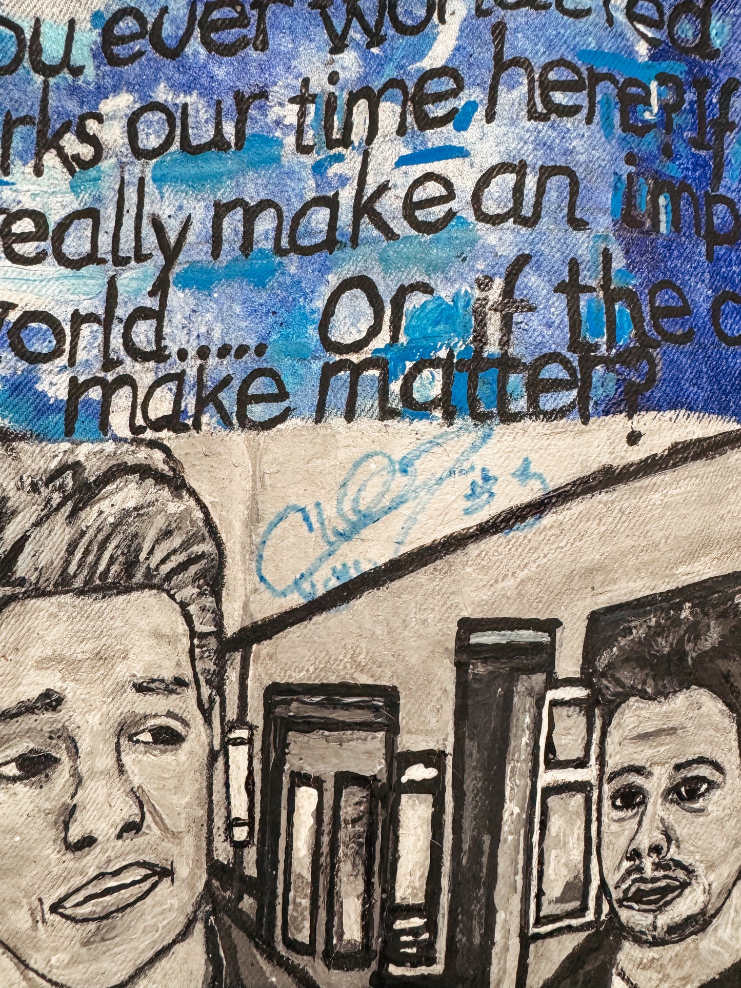 Custom Handpainted One Tree Hill Jean Jacket