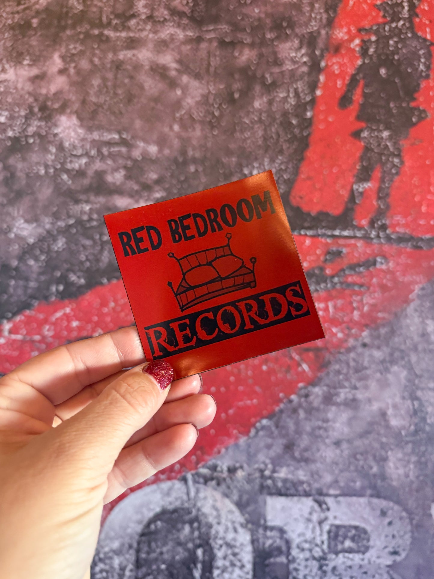 Red Bedroom Records Magnet