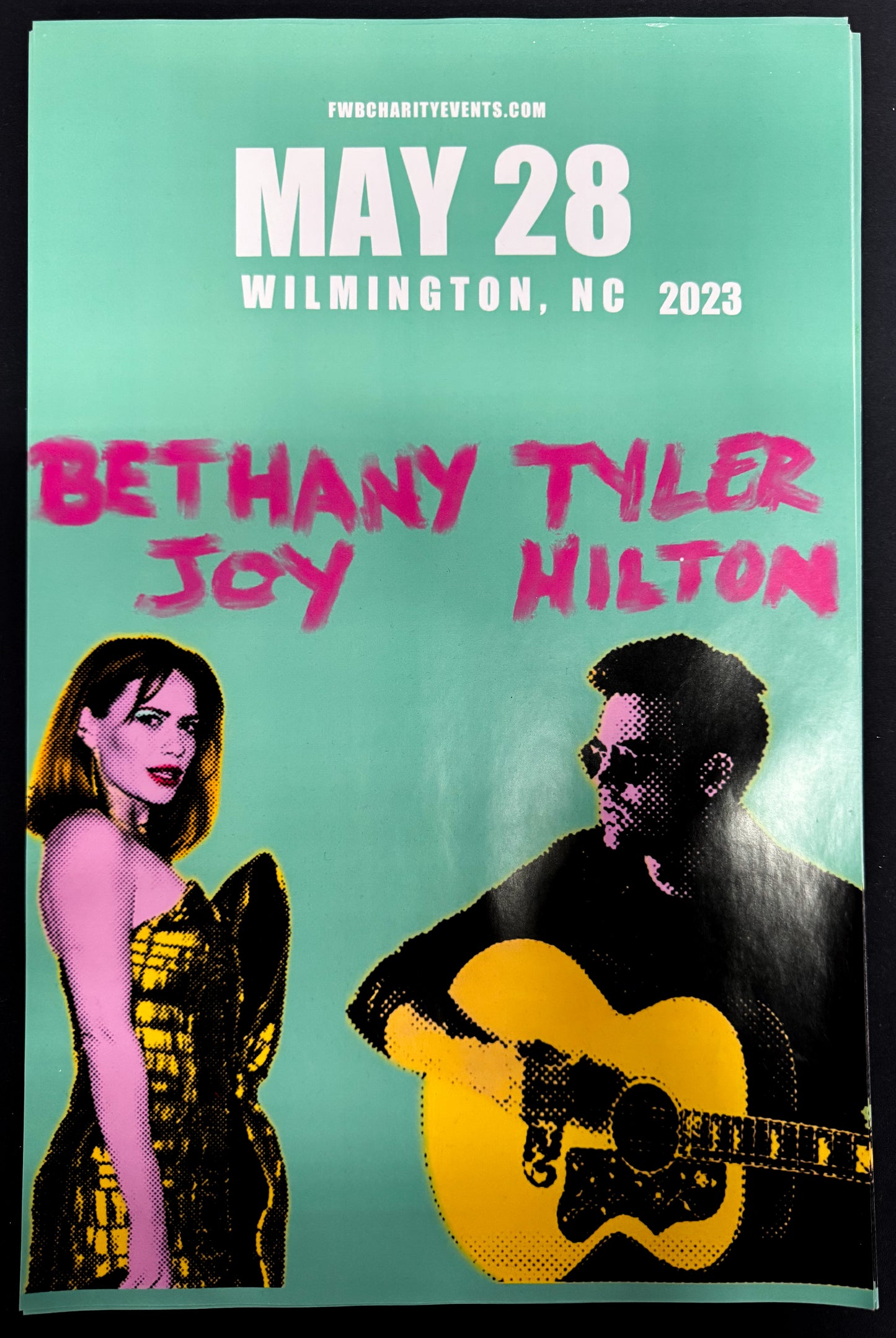 Bethany Joy Lenz and Tyler Hilton Concert Poster