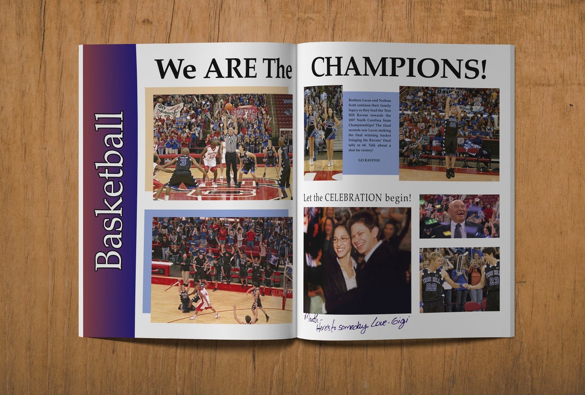 Tree Hill High School Class of 2007 Yearbook Replica