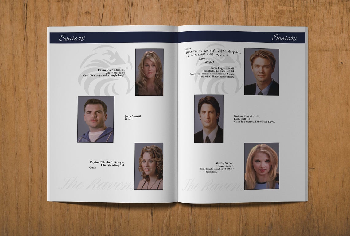 Tree Hill High School Class of 2007 Yearbook Replica