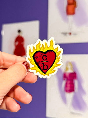 Flaming Clothes Over Bros Magnet