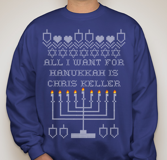 All I Want for Hanukkah Crewneck - PREORDER