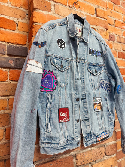 Custom Handpainted One Tree Hill Jean Jacket
