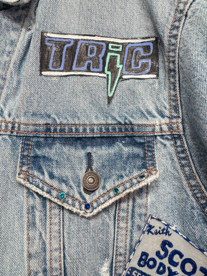 Custom Handpainted One Tree Hill Jean Jacket
