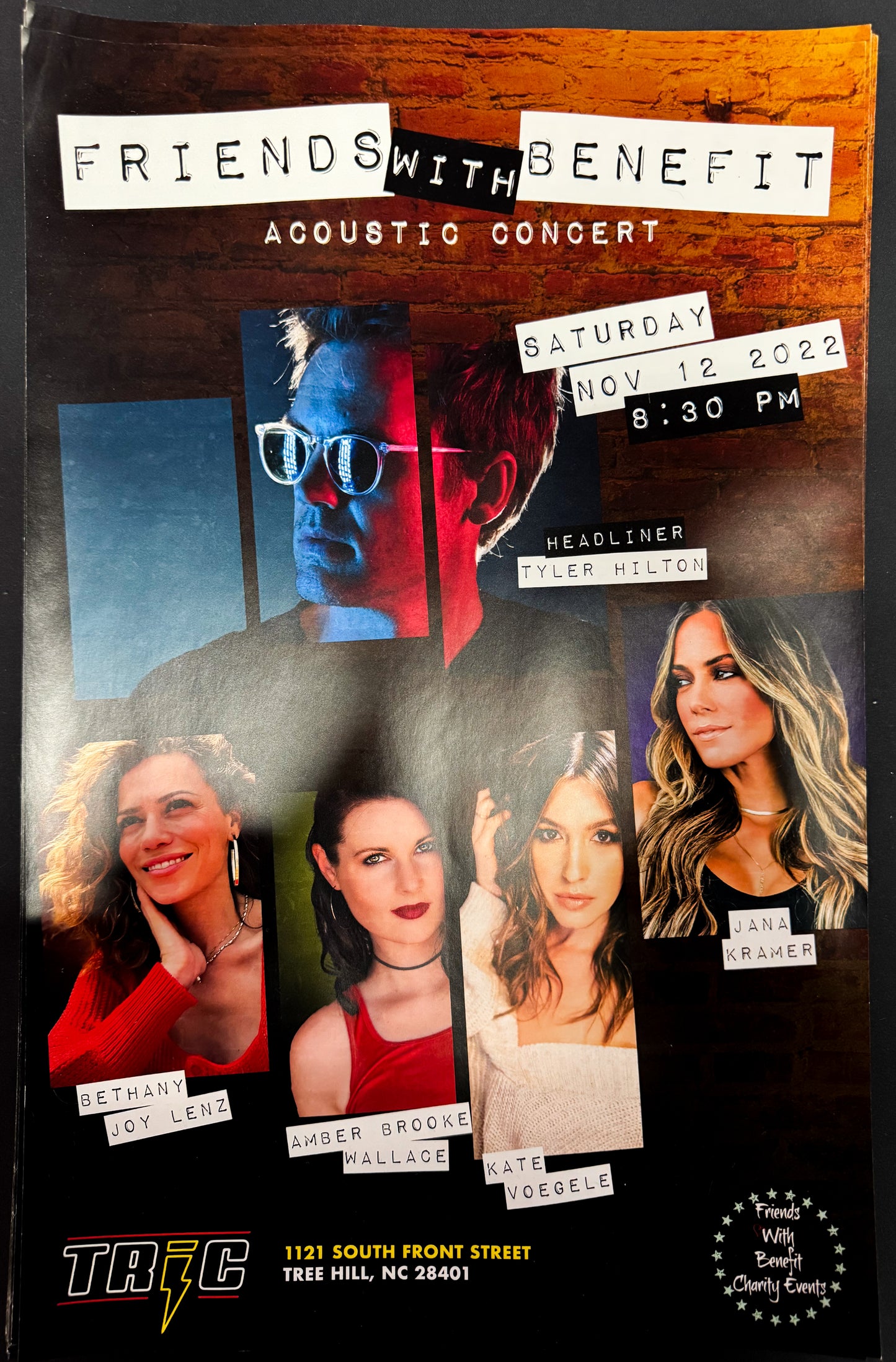 Friends with Benefit Concert Poster