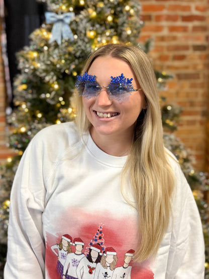 Snowflake Glasses