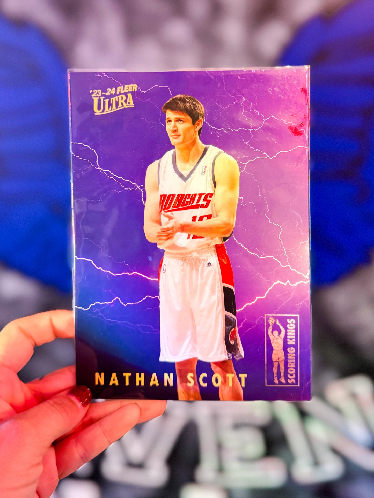 Nathan Scott Bobcats Trading Card