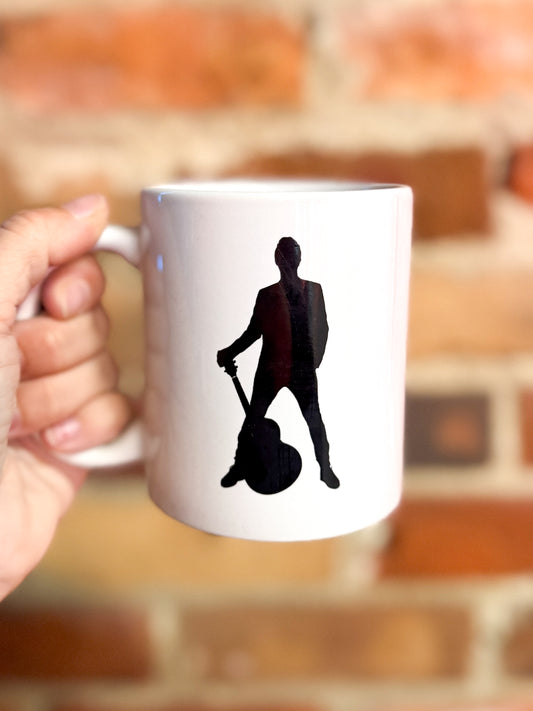 Tyler Hilton Silhouette Mug