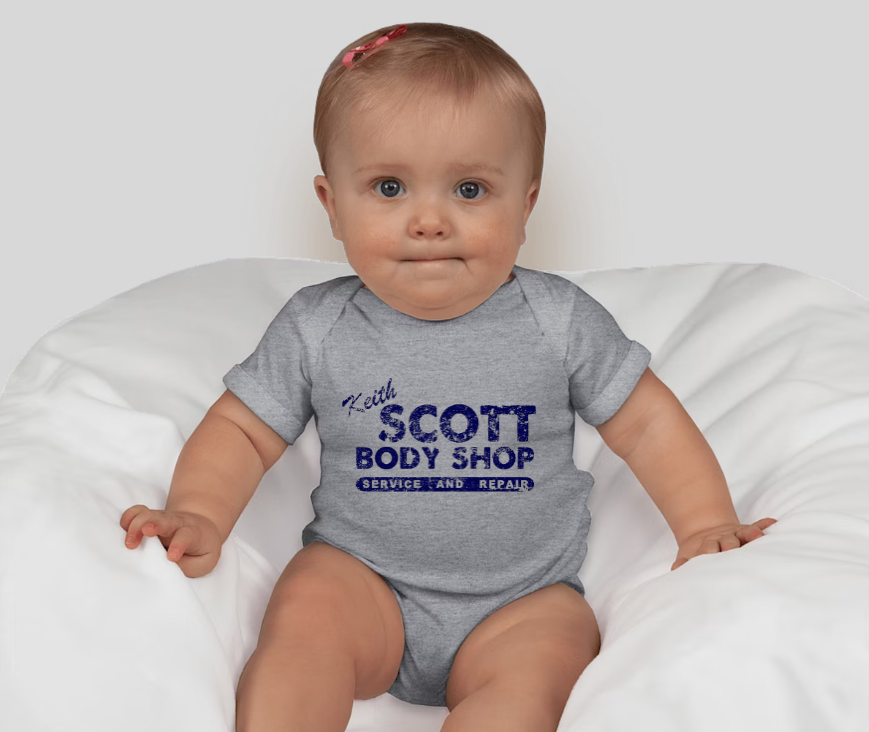 Keith Scott Body Shop Onesie