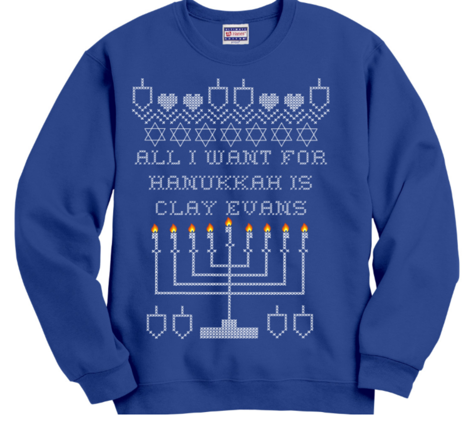 All I Want for Hanukkah Crewneck - PREORDER